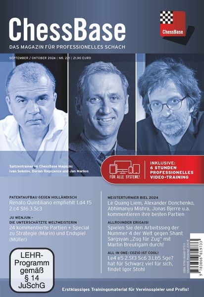 ChessBase Magazin #221 (September/Oktober 2024)