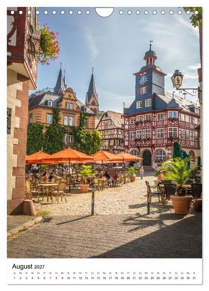 Produktbild: Faszination Hessen (Wandkalender 2027 DIN A4 hoch), CALVENDO Monatskalender