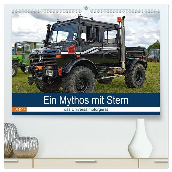 Produktbild: Ein Mythos mit Stern - das Universalmotorger&auml;t (hochwertiger Premium Wandkalender 2027 DIN A2 quer), Kunstdruck in Hochglanz