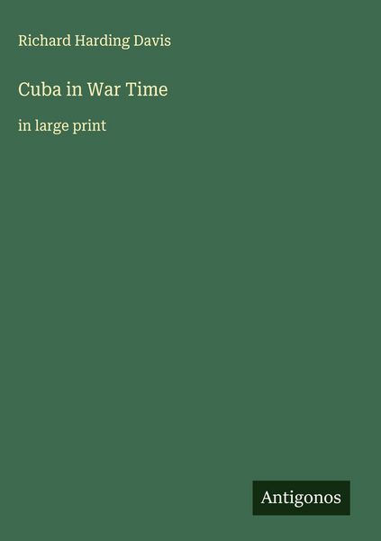 Produktbild: Cuba in War Time