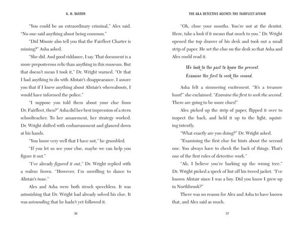 Produktbild: The A&a Detective Agency: The Fairfleet Affair