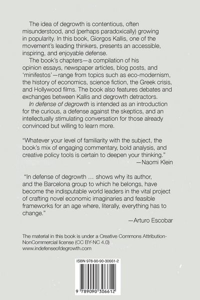 Produktbild: In defense of degrowth