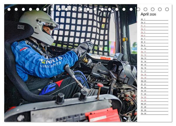 Produktbild: Faszination Truck Rennsport (Tischkalender 2026 DIN A5 quer), CALVENDO Monatskalender