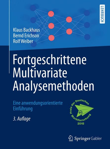 Produktbild: Fortgeschrittene Multivariate Analysemethoden