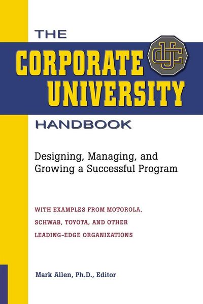 Produktbild: The Corporate University Handbook