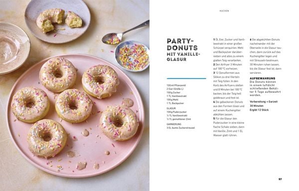 Produktbild: Das ultimative Airfryer Backbuch