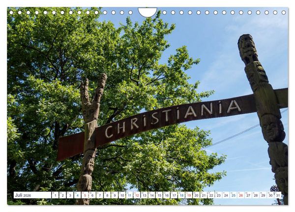 Produktbild: Sommer in Kopenhagen (Wandkalender 2026 DIN A4 quer), CALVENDO Monatskalender