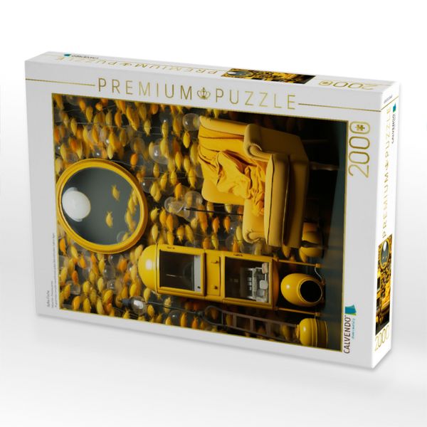 Produktbild: CALVENDO Puzzle Gelbe Fische | 2000 Teile Lege-Gr&ouml;&szlig;e 90x67cm Foto-Puzzle f&uuml;r gl&uuml;ckliche Stunden