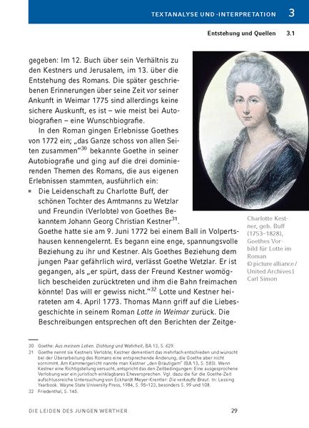 Produktbild: Die Leiden des jungen Werther von Johann Wolfgang von Goethe
