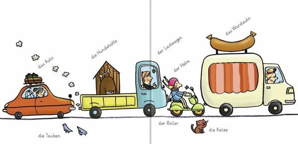 Produktbild: Mein erstes Klappen-W&ouml;rterbuch: Fahrzeuge
