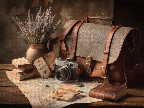 Produktbild: CALVENDO Puzzle Vergangenheit atmet hier, leise und warm | 1000 Teile Lege-Gr&ouml;&szlig;e 64x48cm Foto-Puzzle f&uuml;r gl&uuml;ckliche Stunden