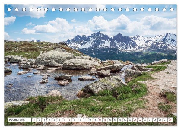 Produktbild: Das Clar&eacute;e-Tal - die wondersch&ouml;ne Begegnung mit der Natur (Tischkalender 2026 DIN A5 quer), CALVENDO Monatskalender