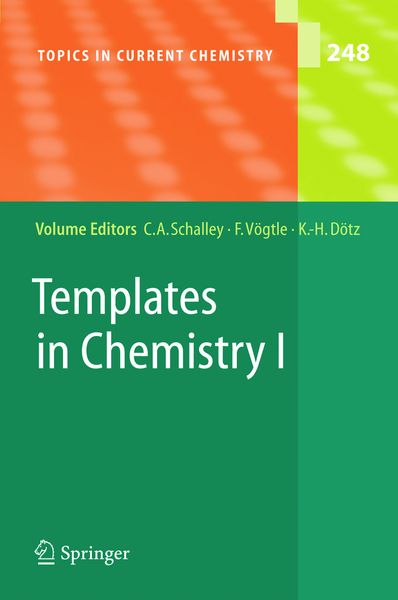 Produktbild: Templates in Chemistry I