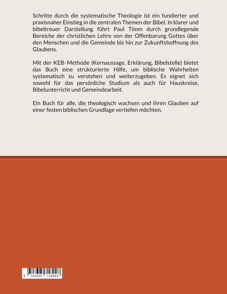 Produktbild: Schritte durch die systematische Theologie