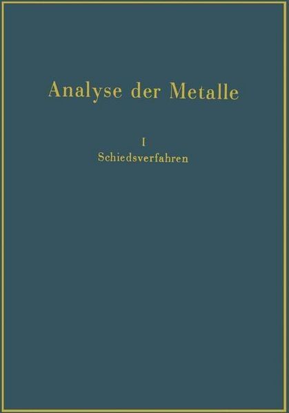 Produktbild: Analyse der Metalle