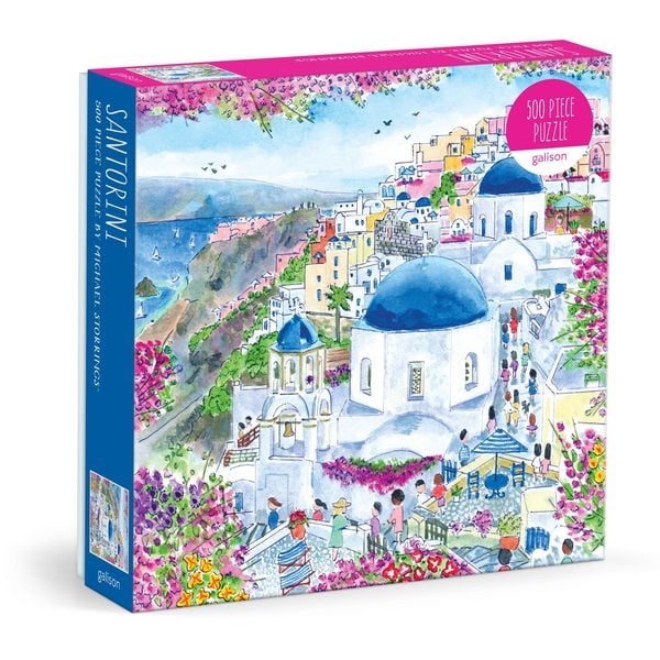 Michael Storrings Santorini 500 Piece Puzzle