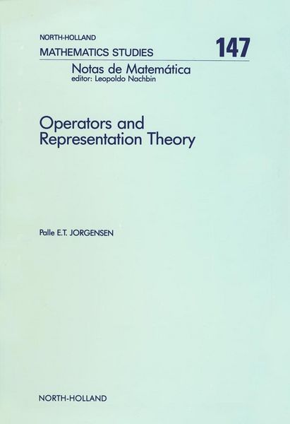 Produktbild: Operators and Representation Theory