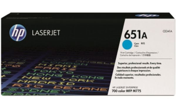 HP Toner 651A cyan