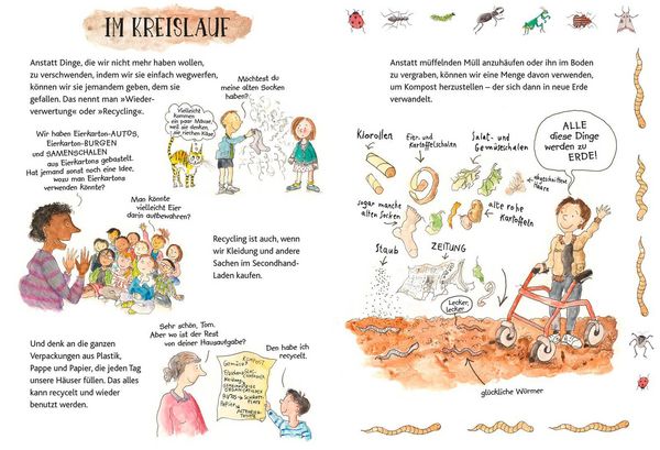 Produktbild: Das gro&szlig;e Buch f&uuml;r kleine Umwelthelden