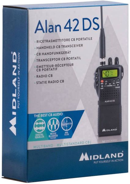 Produktbild: Midland Alan 42 DS C1267 CB-Handfunkger&auml;t