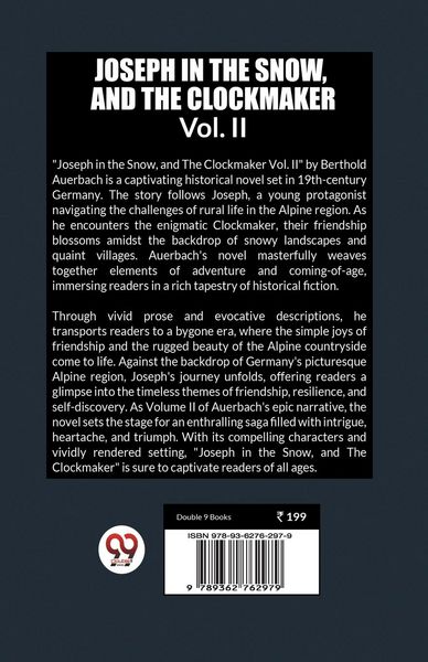 Produktbild: Joseph in the Snow, and The Clockmaker Vol. II