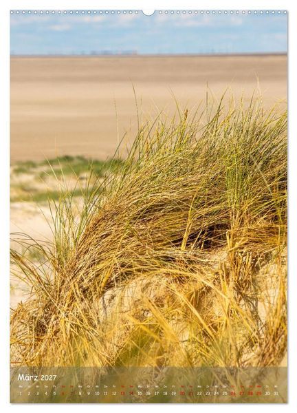 Produktbild: Nordfriesland, Zwischen St. Peter Ording und Sylt (hochwertiger Premium Wandkalender 2027 DIN A2 hoch), Kunstdruck in Hochglanz