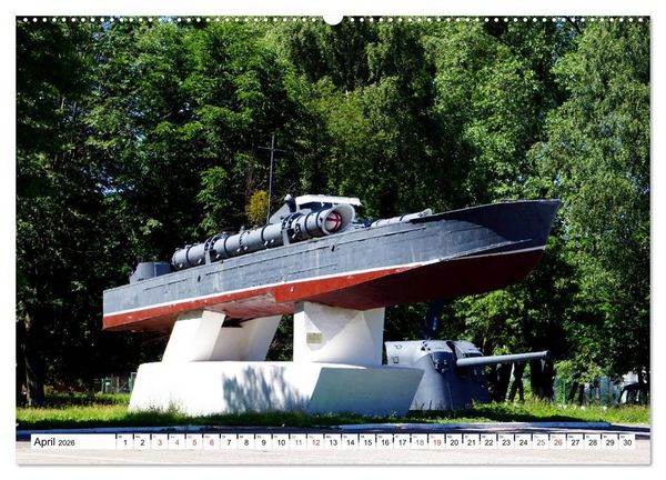 Produktbild: Pillau - Baltijsk. Russlands Tor zur Welt (hochwertiger Premium Wandkalender 2026 DIN A2 quer), Kunstdruck in Hochglanz