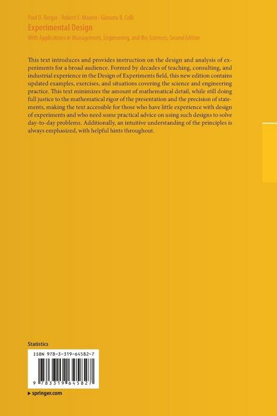 Produktbild: Experimental Design