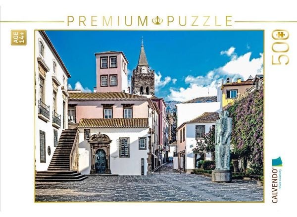 CALVENDO Puzzle Madeira - Inselzauber im Atlantik | 500 Teile Lege-Größe 48 × 36 cm Foto-Puzzle für Erwachsene