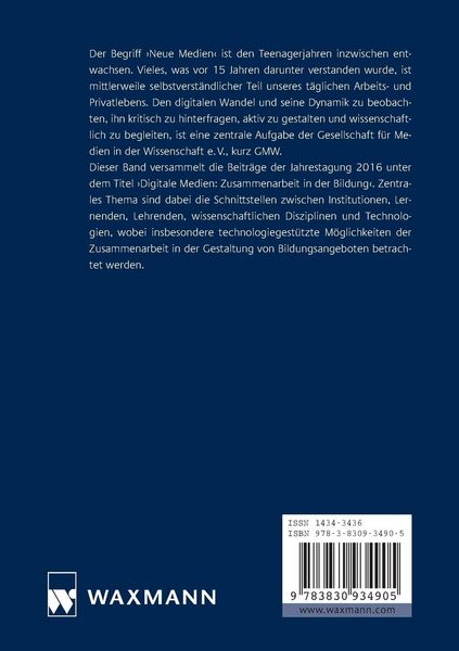 Produktbild: Digitale Medien: Zusammenarbeit in der Bildung