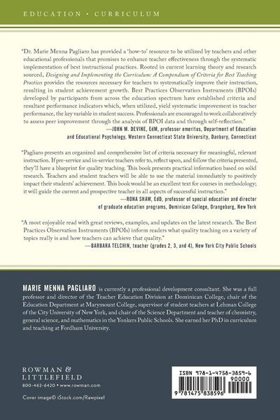 Produktbild: Designing and Implementing the Curriculum