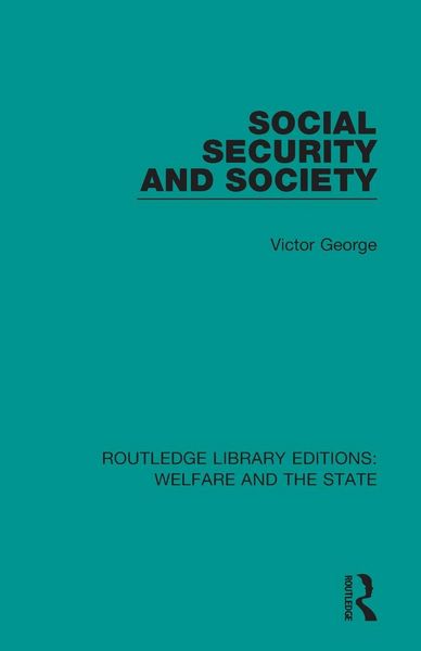 Produktbild: Social Security and Society
