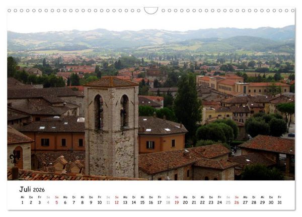 Produktbild: Franziskusweg - Camino di Assisi (Wandkalender 2026 DIN A3 quer), CALVENDO Monatskalender