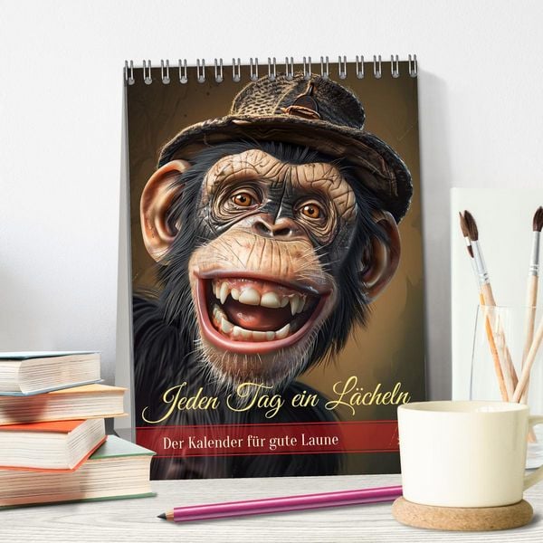Produktbild: Jeden Tag ein L&auml;cheln (Tischkalender 2026 DIN A5 hoch), CALVENDO Monatskalender