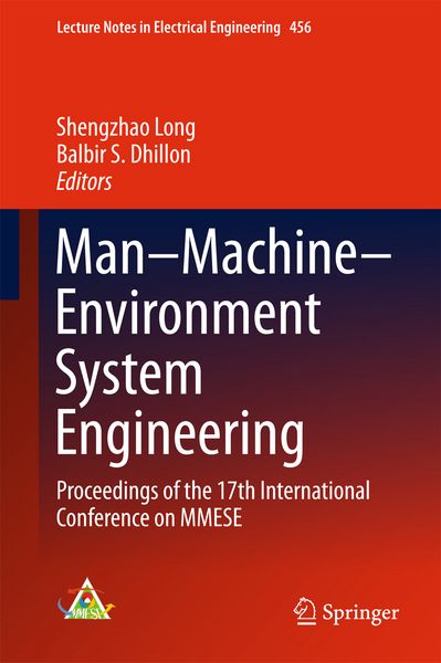 Produktbild: Man&ndash;Machine&ndash;Environment System Engineering