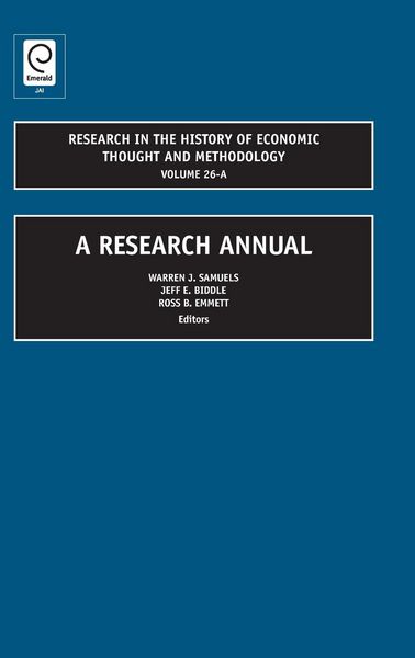 Produktbild: A Research Annual