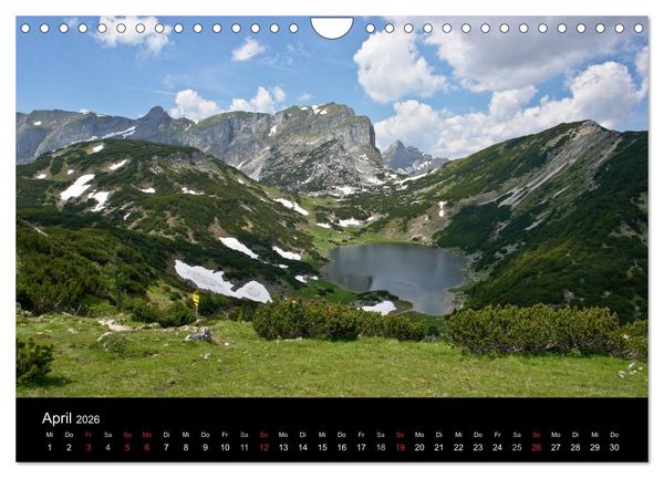 Produktbild: Seen im Gebirge (Wandkalender 2026 DIN A4 quer), CALVENDO Monatskalender