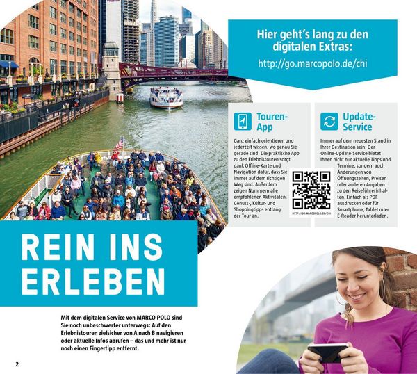 Produktbild: MARCO POLO Reisef&uuml;hrer Chicago und die gro&szlig;en Seen