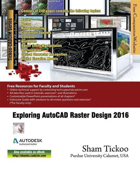 Produktbild: Exploring AutoCAD Raster Design 2016