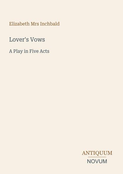 Produktbild: Lover's Vows