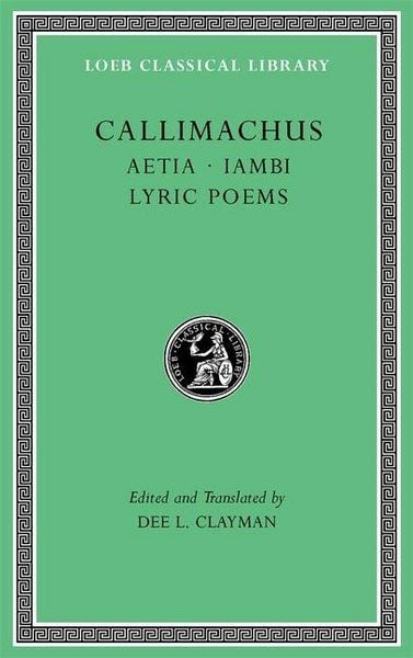 Produktbild: Aetia. Iambi. Lyric Poems