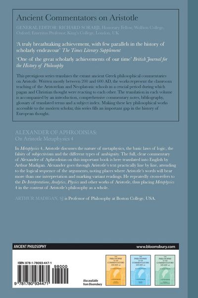 Produktbild: Alexander of Aphrodisias