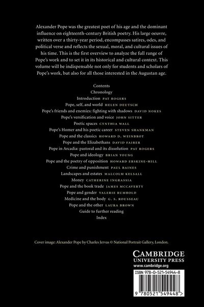 Produktbild: The Cambridge Companion to Alexander Pope
