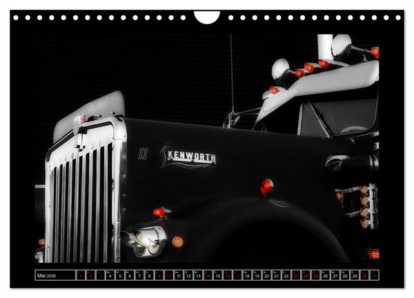 Produktbild: Kenworth W900 PHOTOART (Wandkalender 2026 DIN A4 quer), CALVENDO Monatskalender