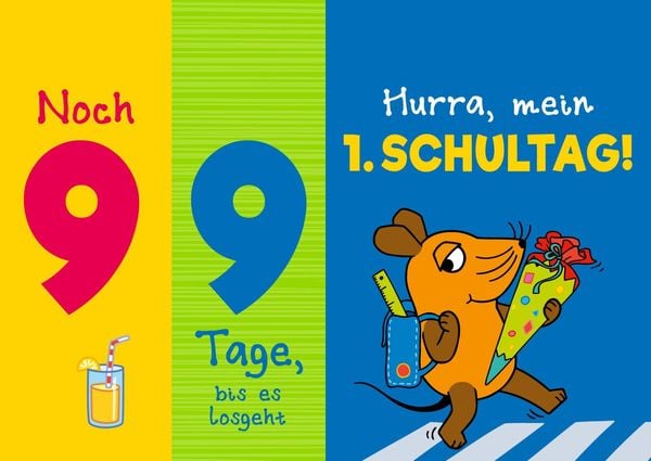 Produktbild: Countdown für die Schule mit der Maus