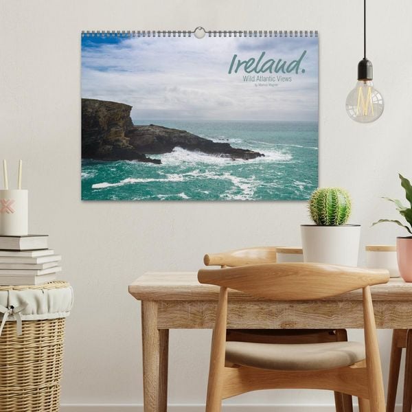 Produktbild: Ireland. Wild Atlantic Views / UK-Version (Wall Calendar 2026 DIN A3 landscape), CALVENDO 12 Month Wall Calendar