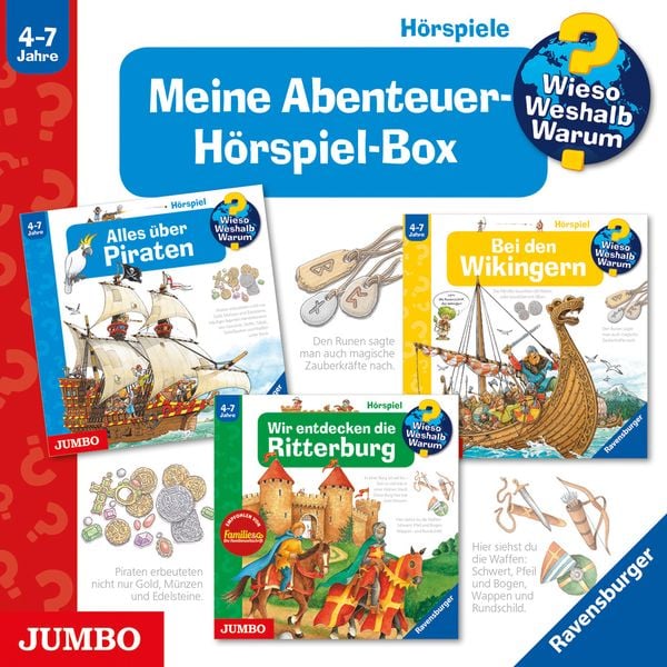 Produktbild: Meine Abenteuer-H&ouml;rspiel-Box