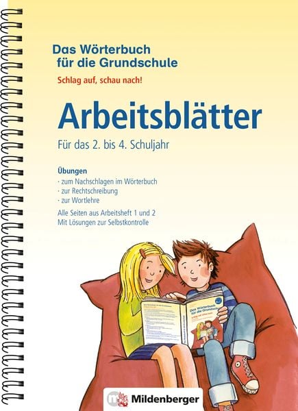 Produktbild: Das W&ouml;rterbuch f&uuml;r die Grundschule &ndash; Arbeitsbl&auml;tter, Klasse 2 &ndash; 4
