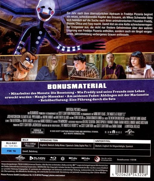 Produktbild: Five Nights at Freddy's 2