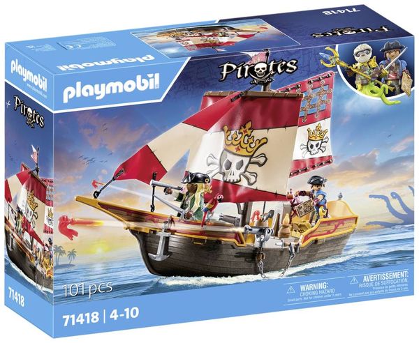 PLAYMOBIL® Pirates 71418 Piratenschiff